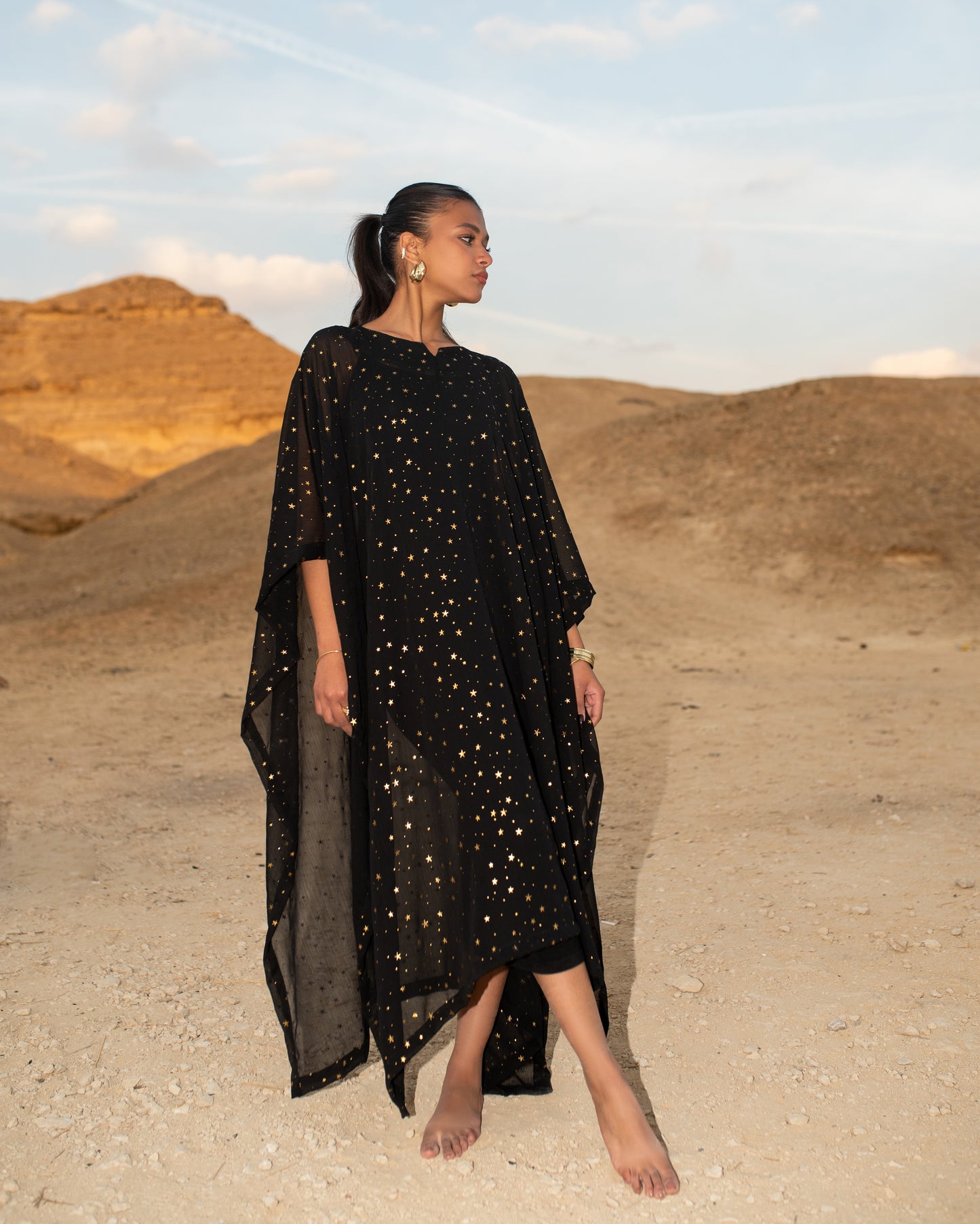 NAJMA BONCHO IN BLACK