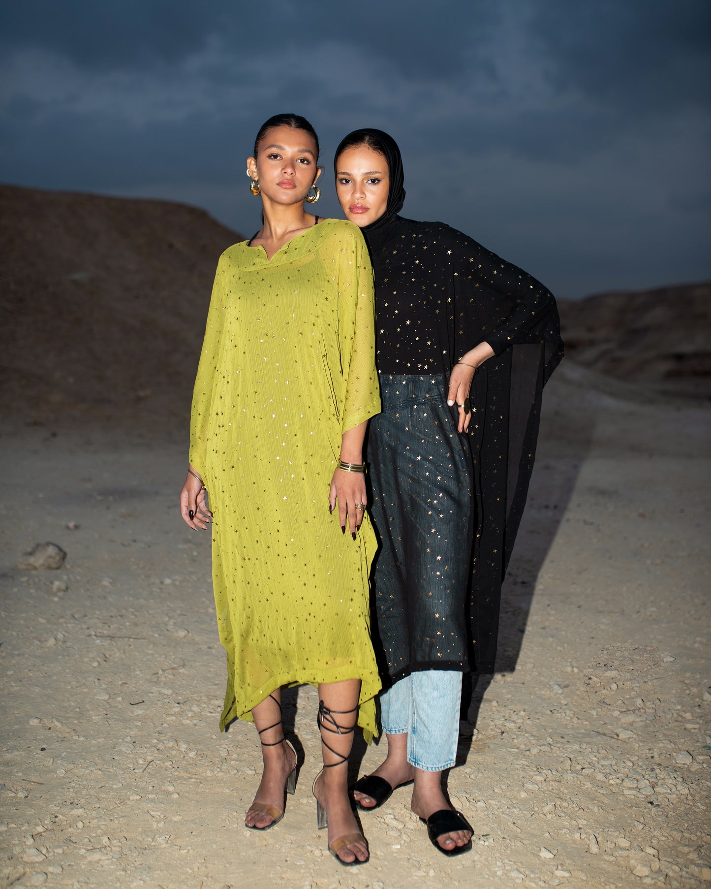 NAJMA BONCHO IN BLACK