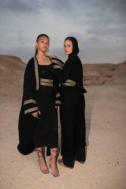 ZAHAB KAFTAN IN BLACK