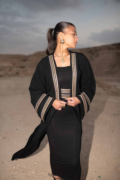 ZAHAB KAFTAN IN BLACK