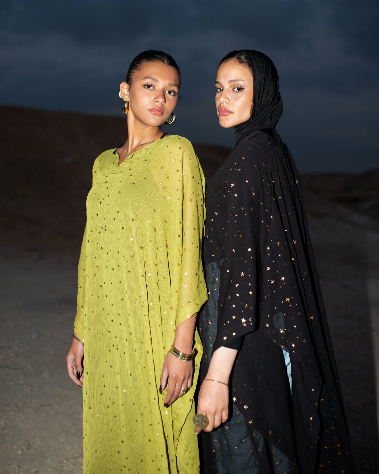 NAJMA BONCHO IN BLACK