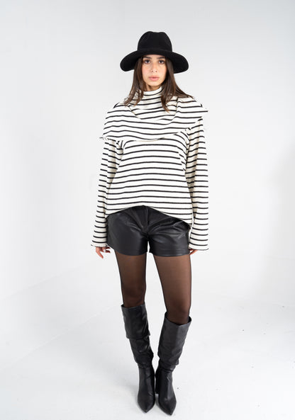 STRIPPED PULLOVER