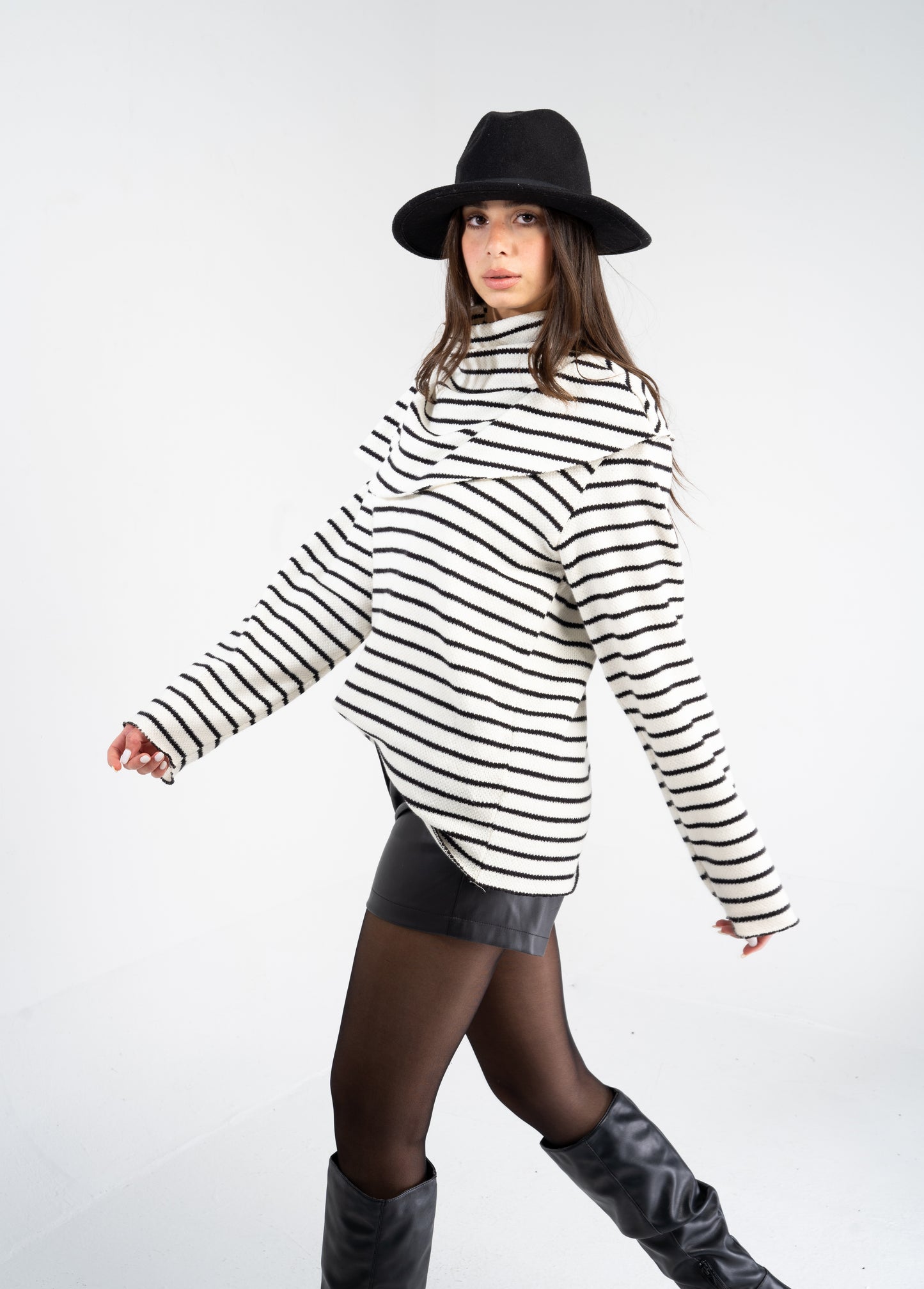 STRIPPED PULLOVER